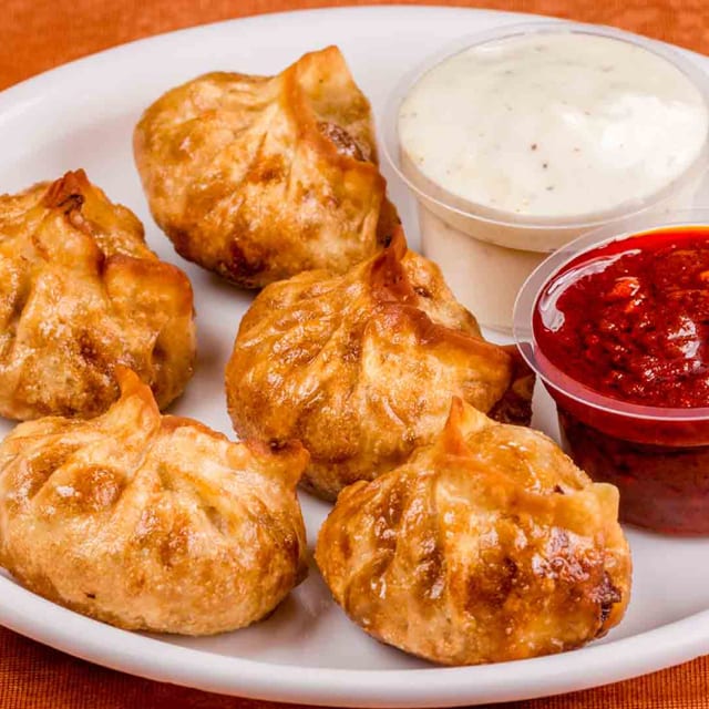 Fried Vegetable Momo.