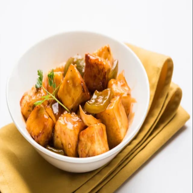 Chilli Paneer.