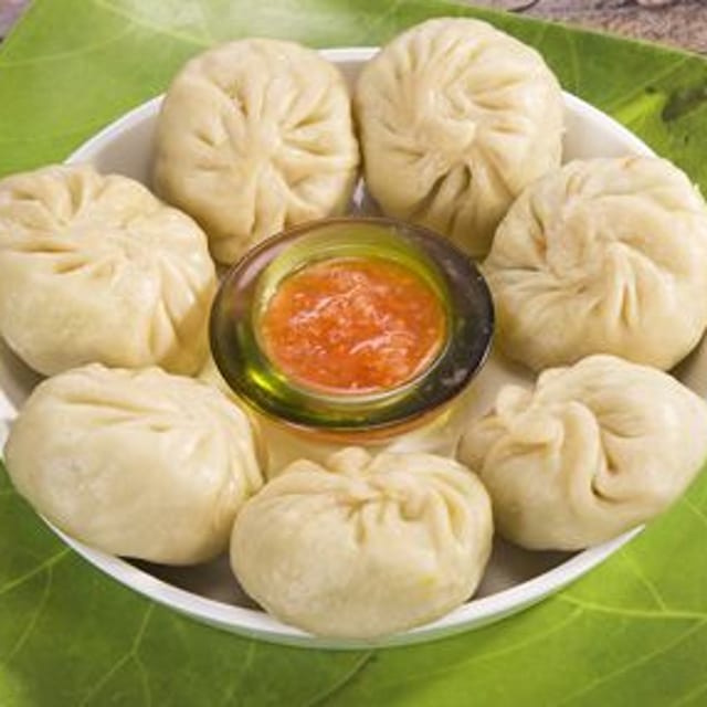 Steamed Vegetable Momo.