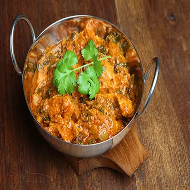 Saag Chicken.